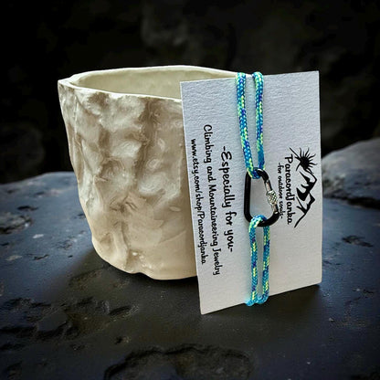 Rock Climbing Mug and Bracelet Gift for Hiker and Climber