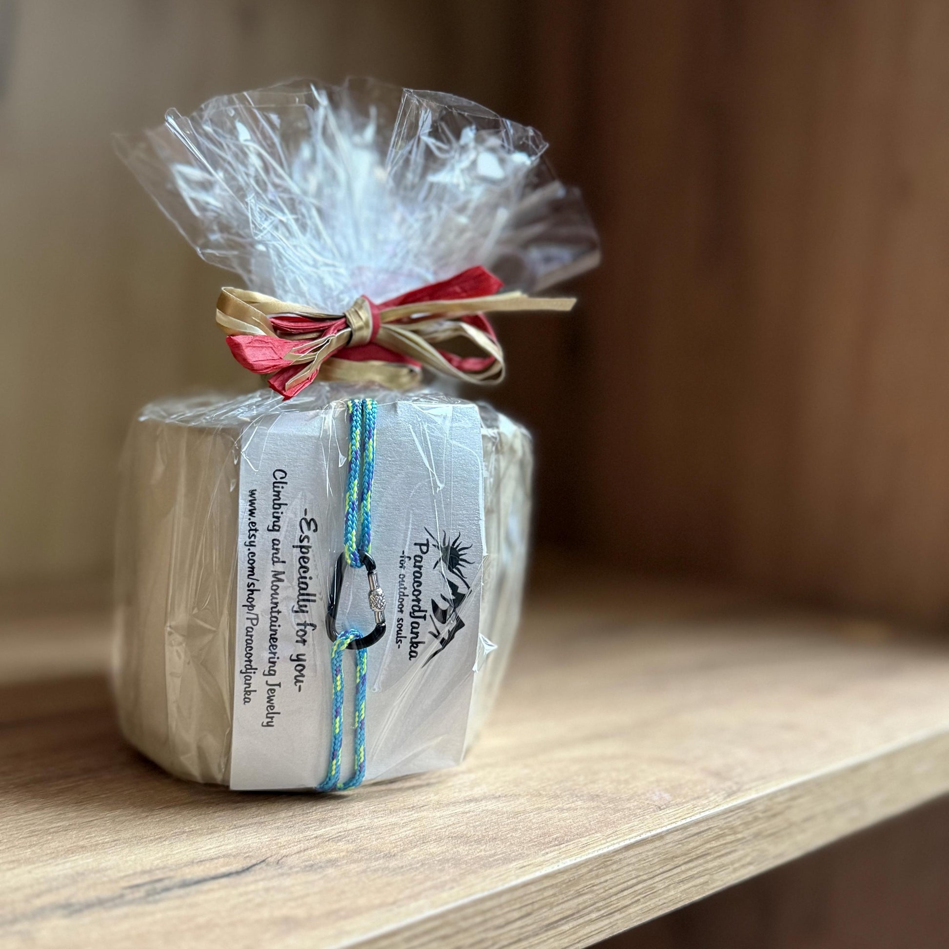 Rock Climbing Mug and Bracelet Gift for Hiker and Climber