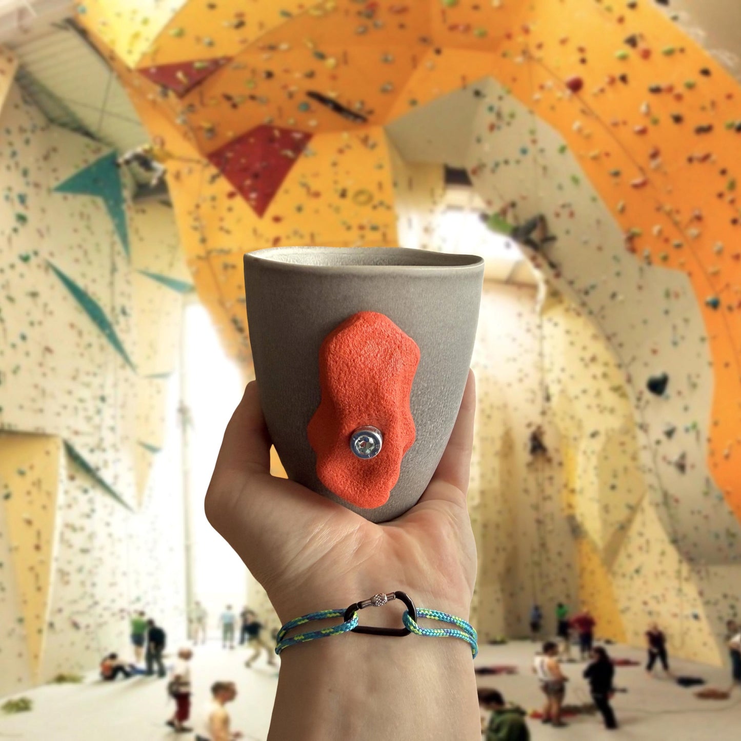 Big Climbing Mug + Climbing Bracelet Gift