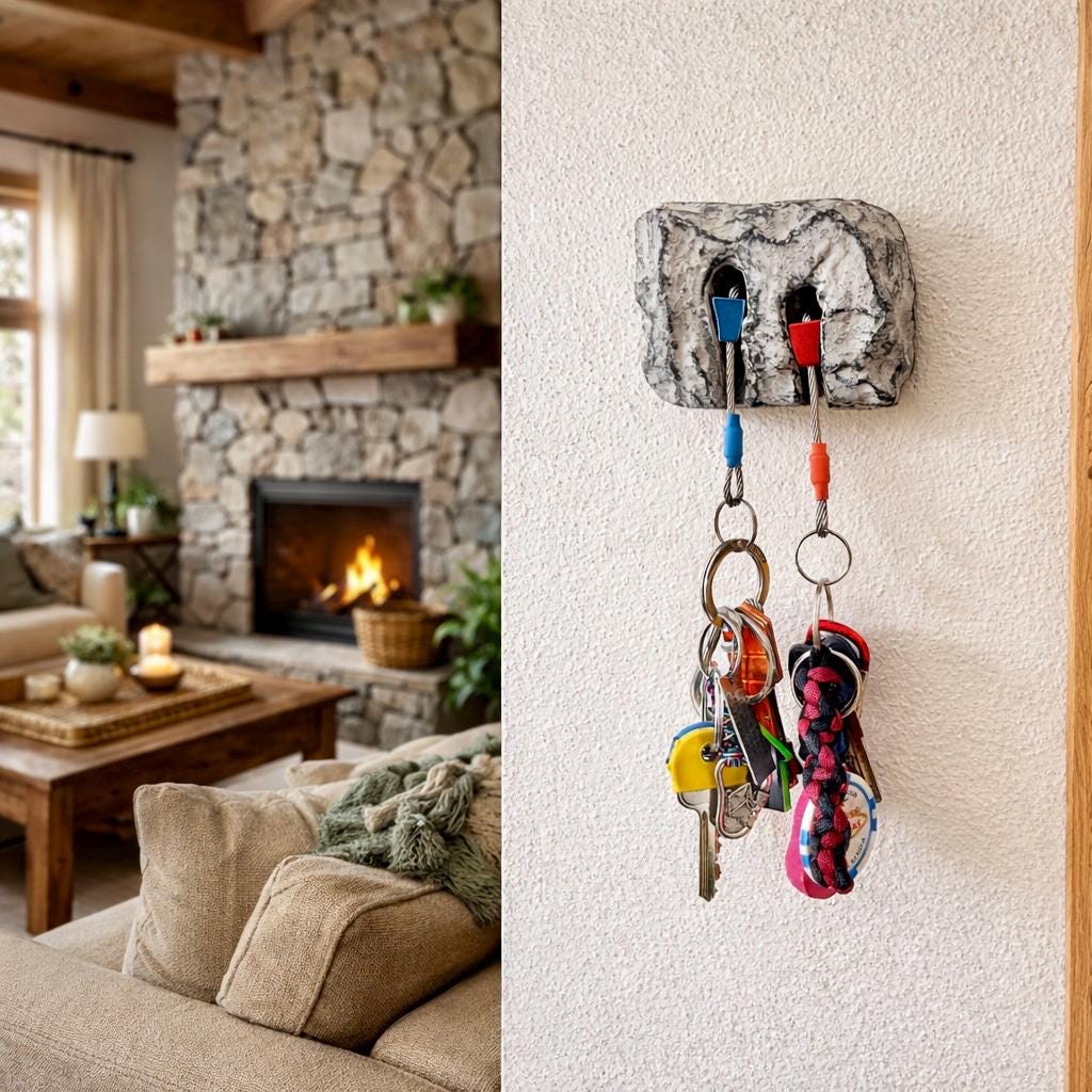 Climbing Keyholder - 2 keys version