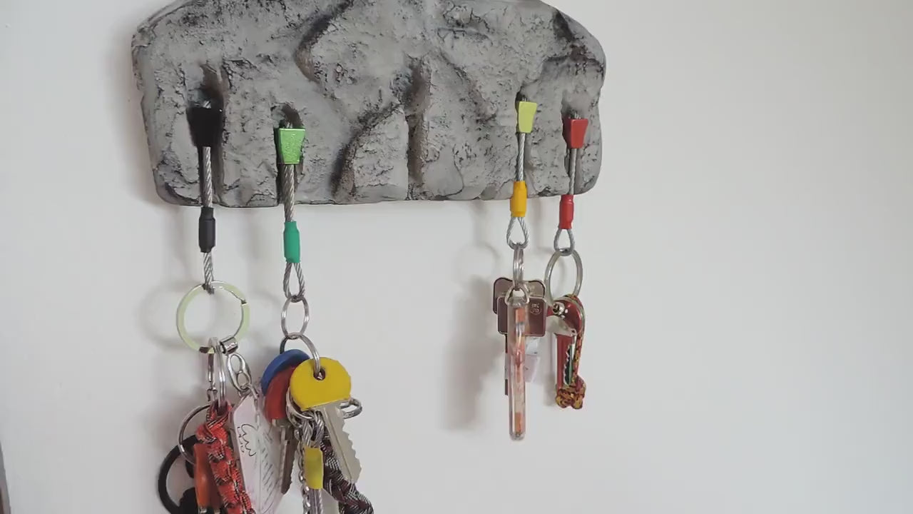 Climbing, Keyholder for Climbers - 5 keys version