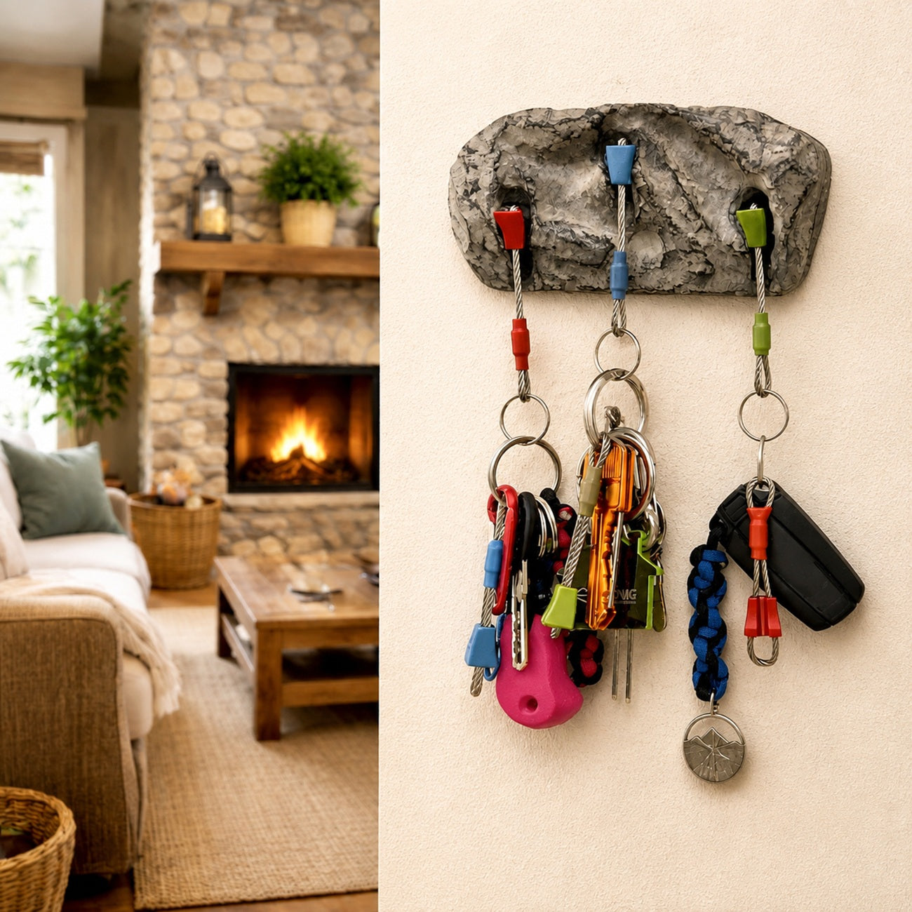 Climbing Keyholder Gift - 3 keys