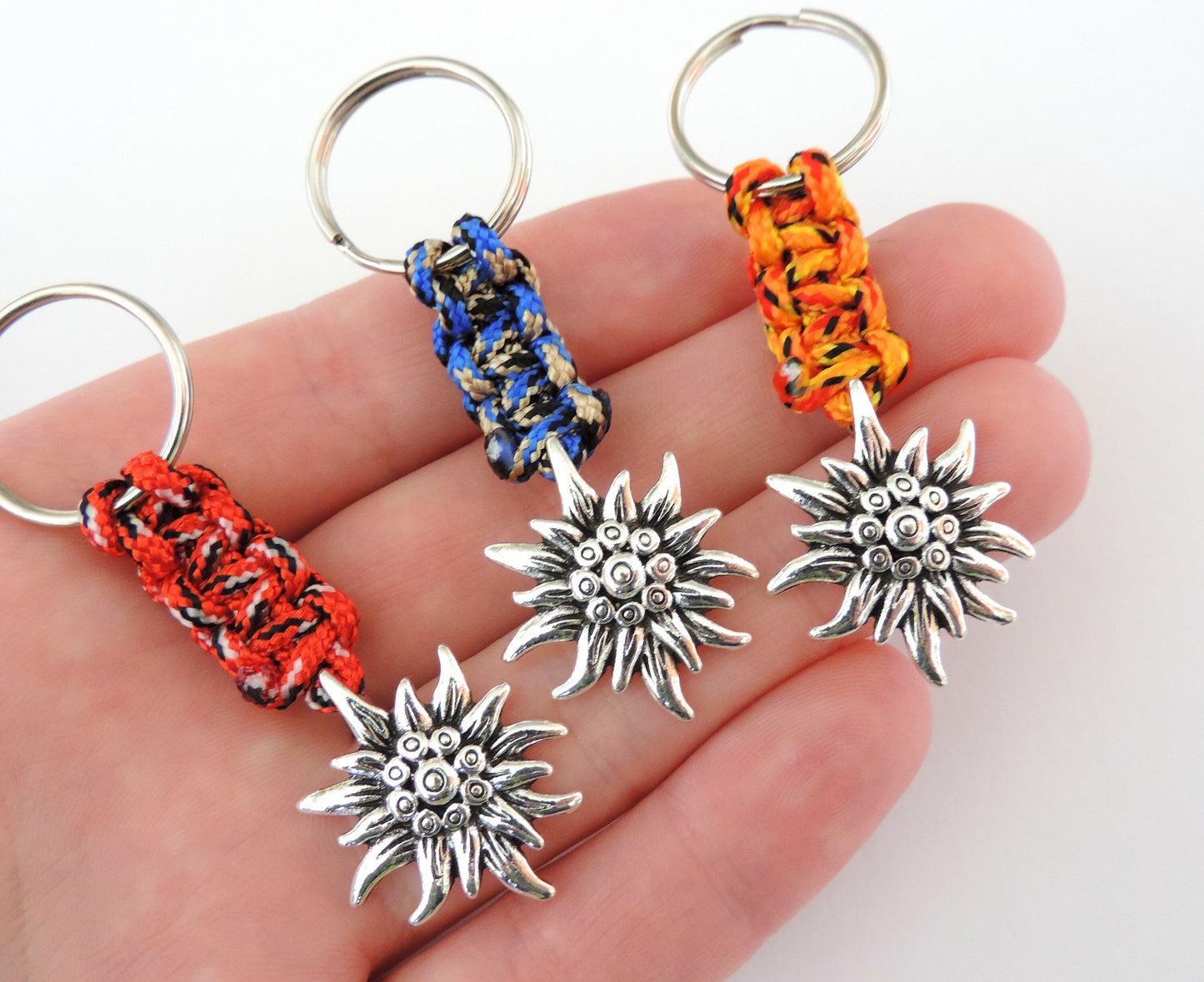 Edelweiss Mountain Keychain