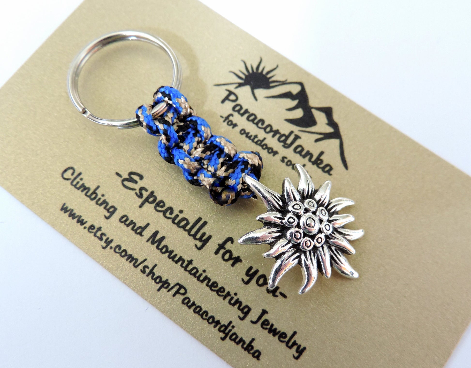 Edelweiss Mountain Keychain