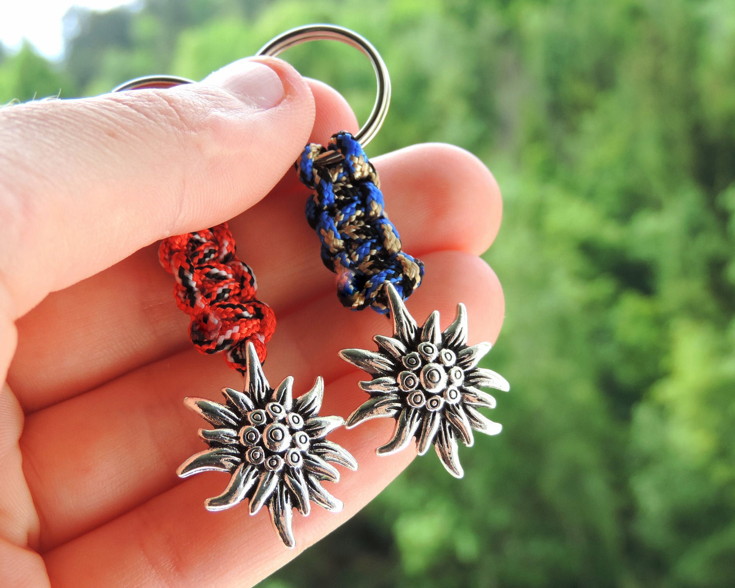 Edelweiss Mountain Keychain