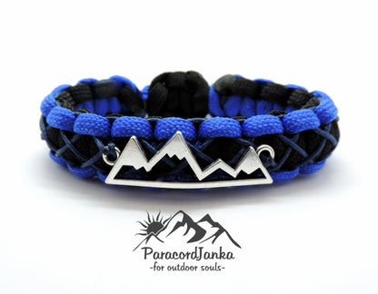 Mountain Bracelet, Climbing Jewelry, Mountain Gift