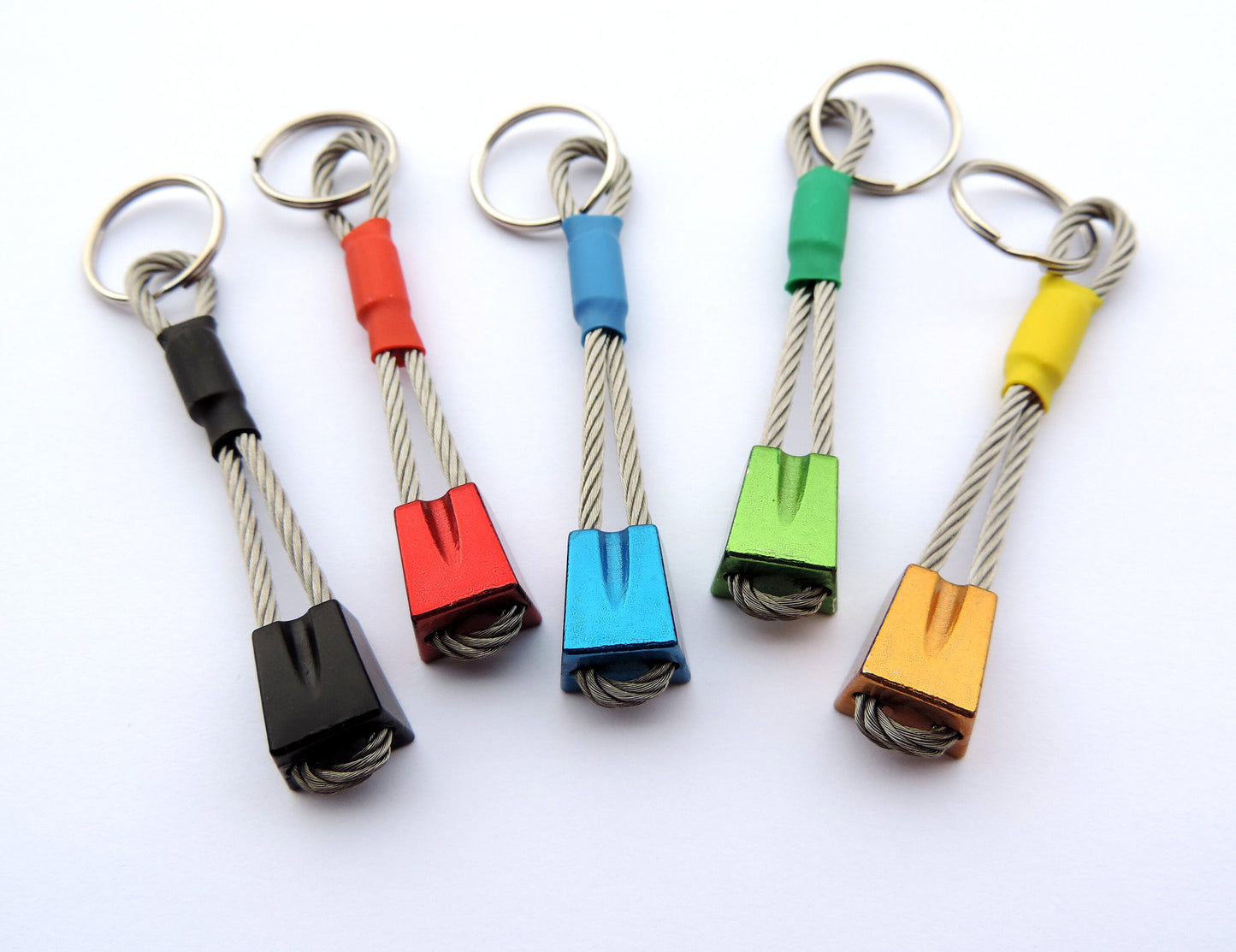 Climbing, Ice Axe Keyholder for Climbers - 5 keys version