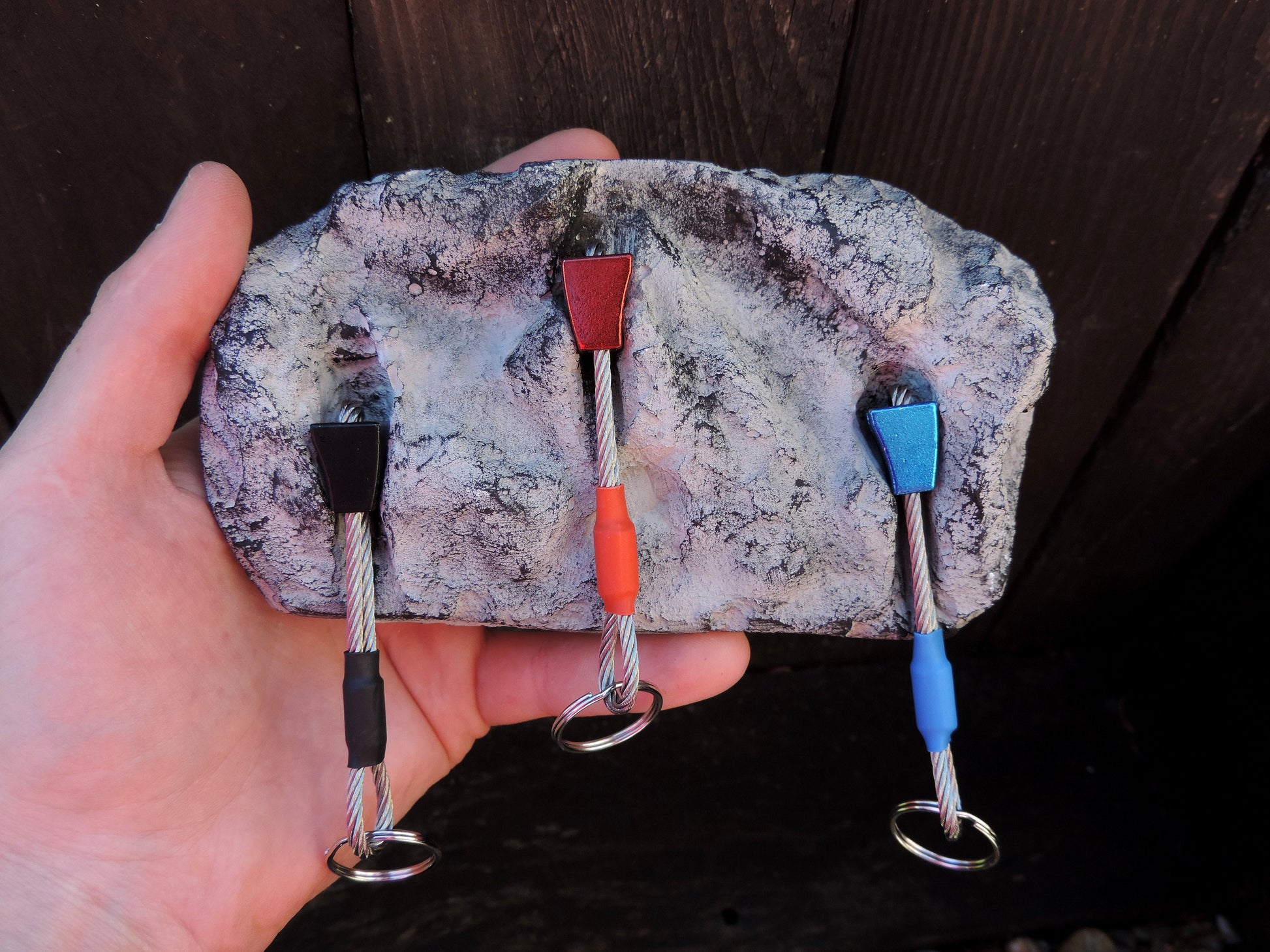 Keyholder for Climbers - 3 keys version