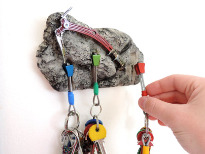 Ice Axe Keyholder for Climbers - 3 keys version