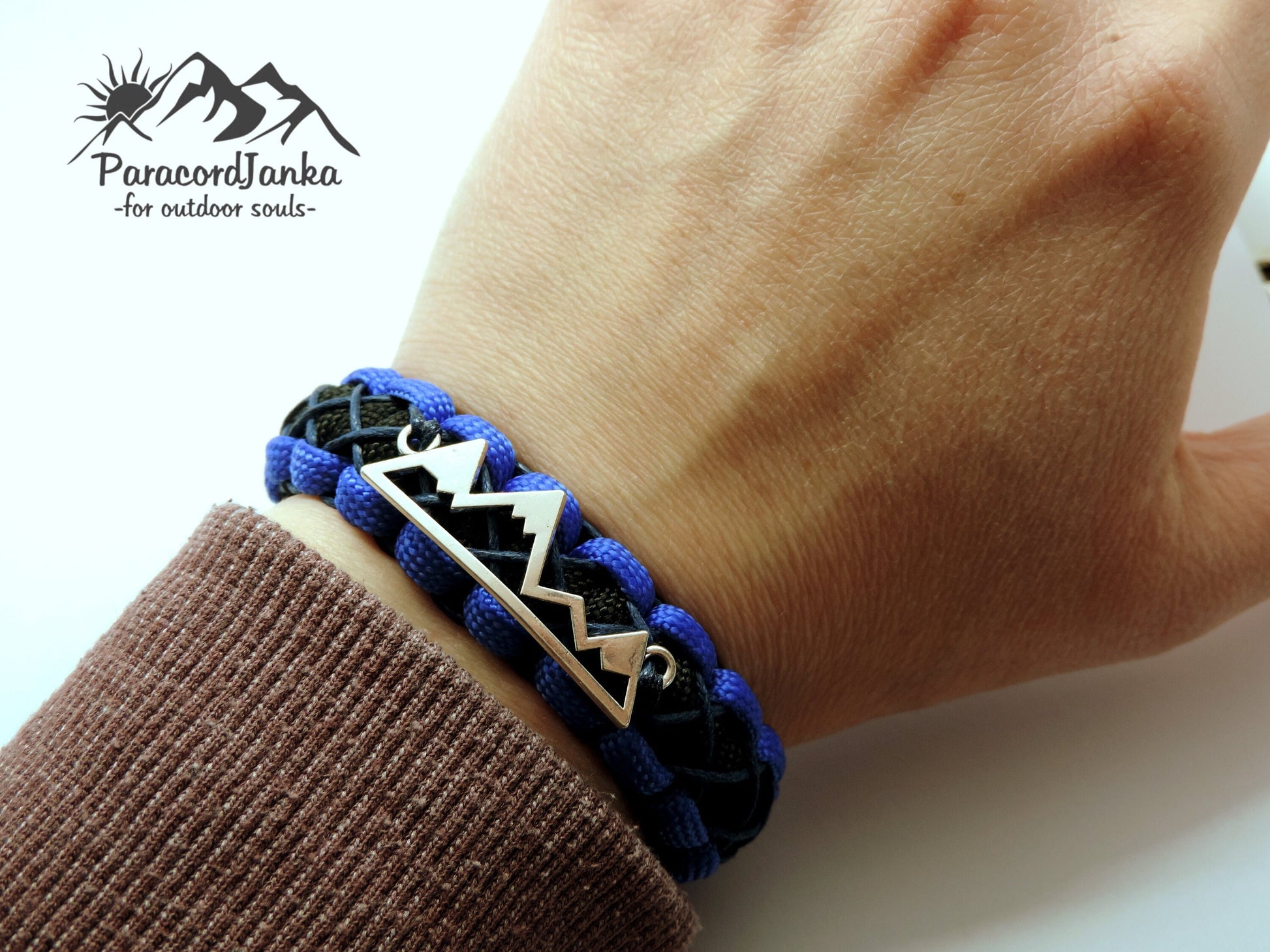 Mountain Bracelet, Climbing Jewelry, Mountain Gift