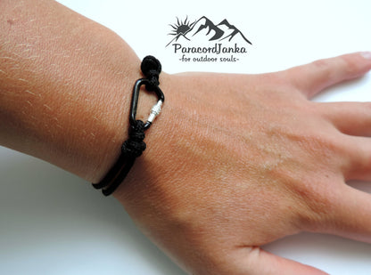 Climbing Bracelet Jewelry, Gift for Climbers and Mountain Lovers