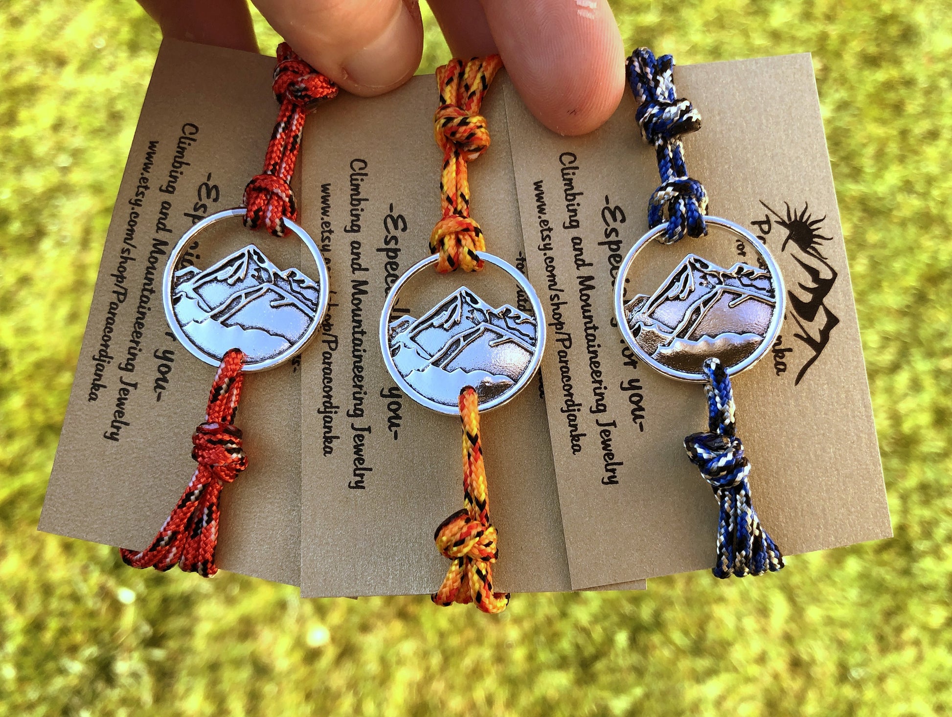 Mountain Hiking Climbing Bracelet Gift