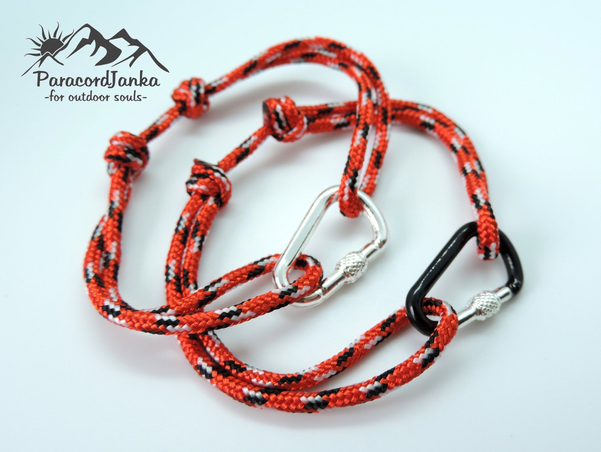 Climbing Bracelet, Climbing Carabiner, Gift for Climbers and Mountain Lovers, Climbing Jewelry