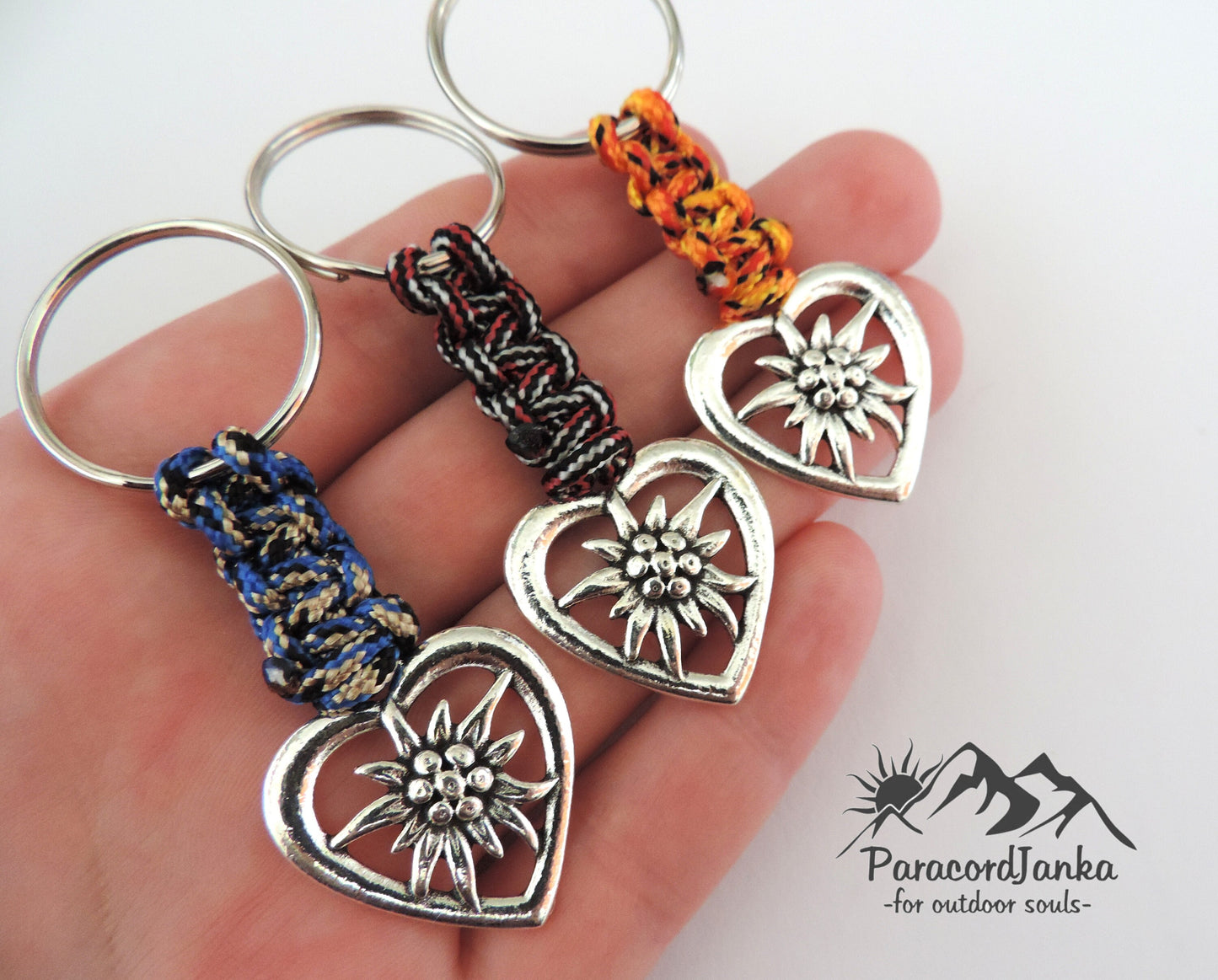 Edelweiss Mountain Keychain