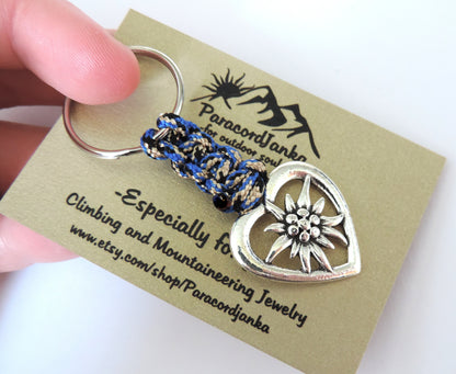 Edelweiss Mountain Keychain