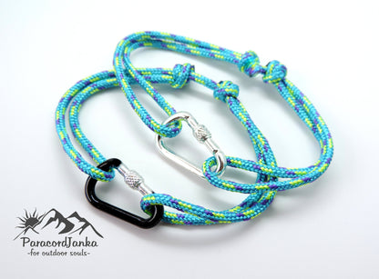 Climbing Bracelet, Climbing Carabiner Jewelry