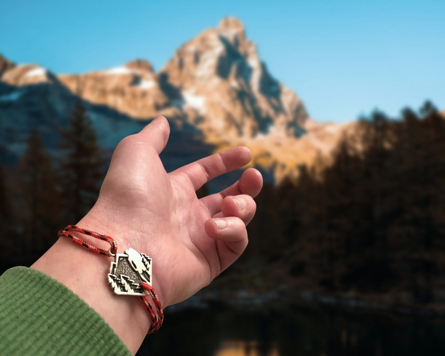 Hiking Mountain Bracelet