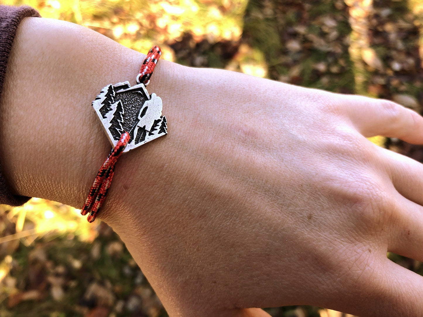 Hiking Mountain Bracelet