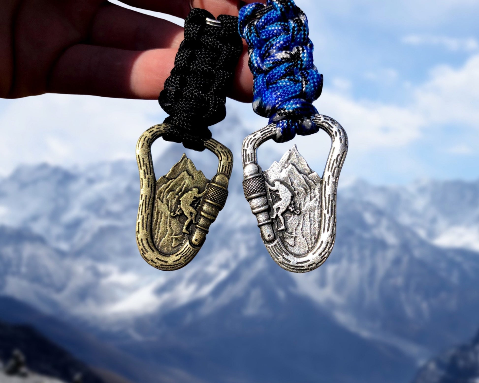 Climbing Carabiner Mountain Keychain Gift