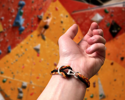 Climbing Bracelet, Gift for Climber, Climbing Jewelry