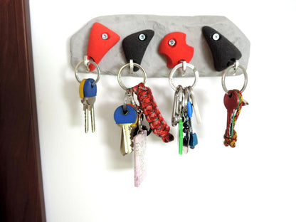 Climbing Holds Keyholder, Gift for Climbing Lover