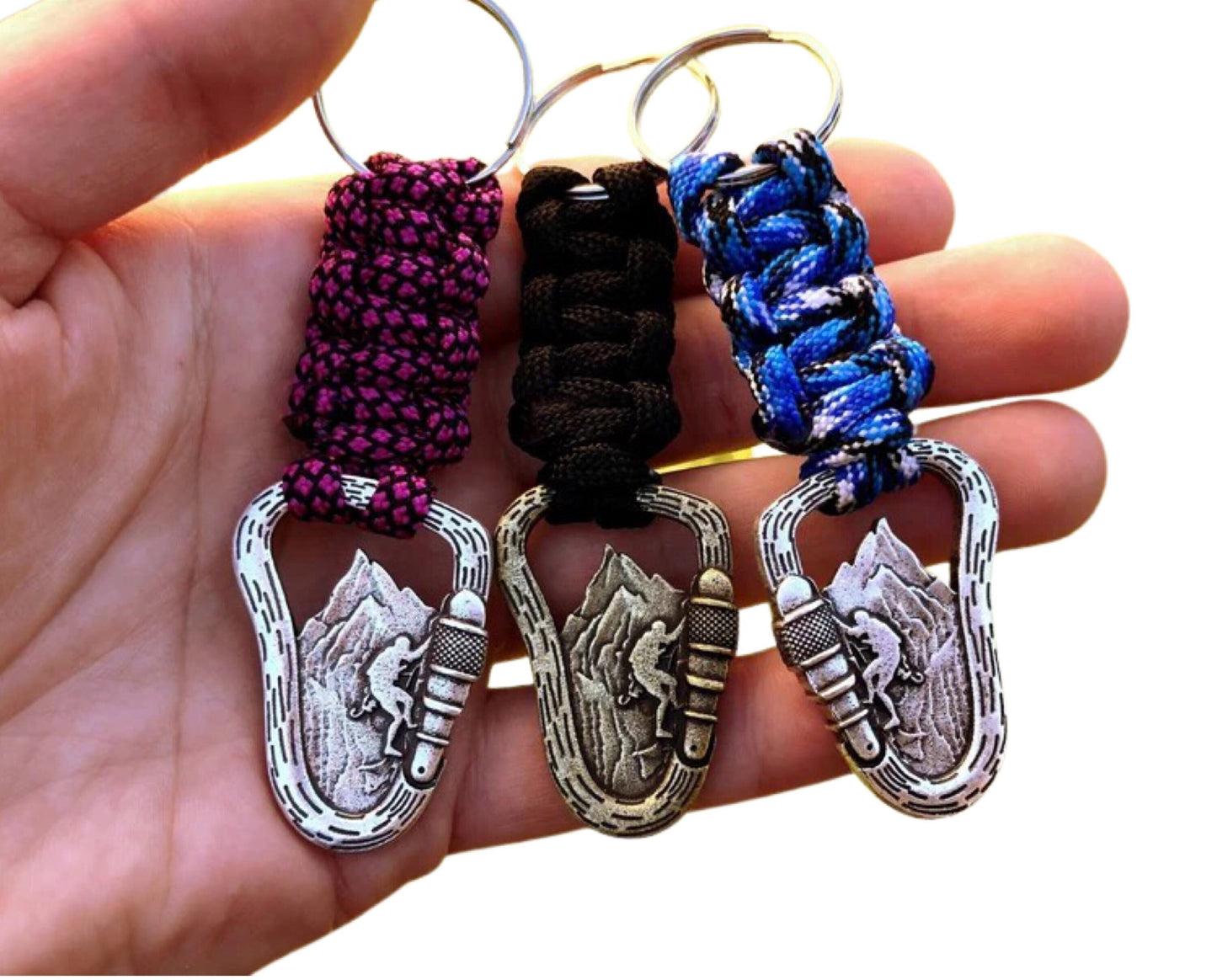 Climbing Carabiner Mountain Keychain Gift