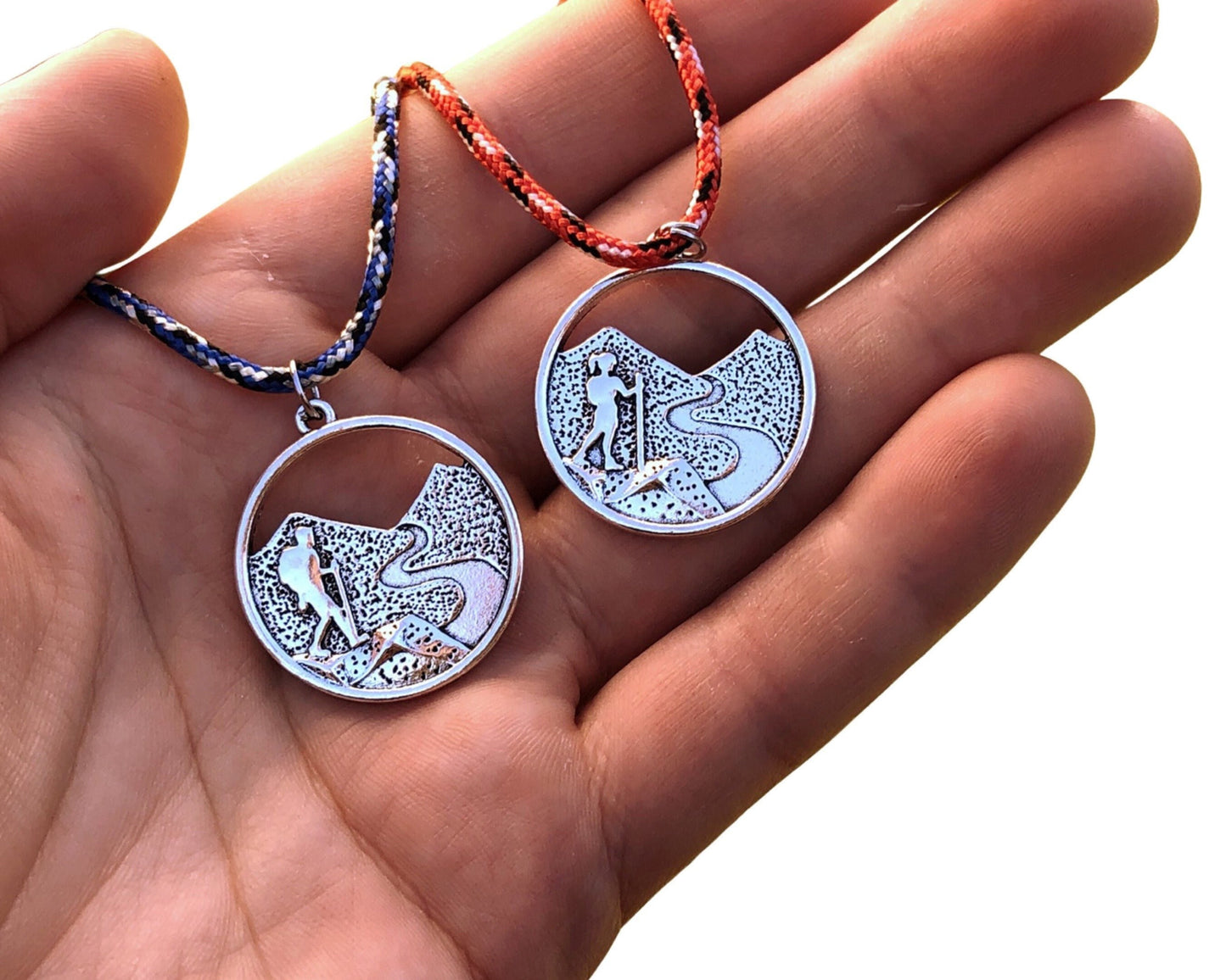 Hiking Mountain Necklace Gift