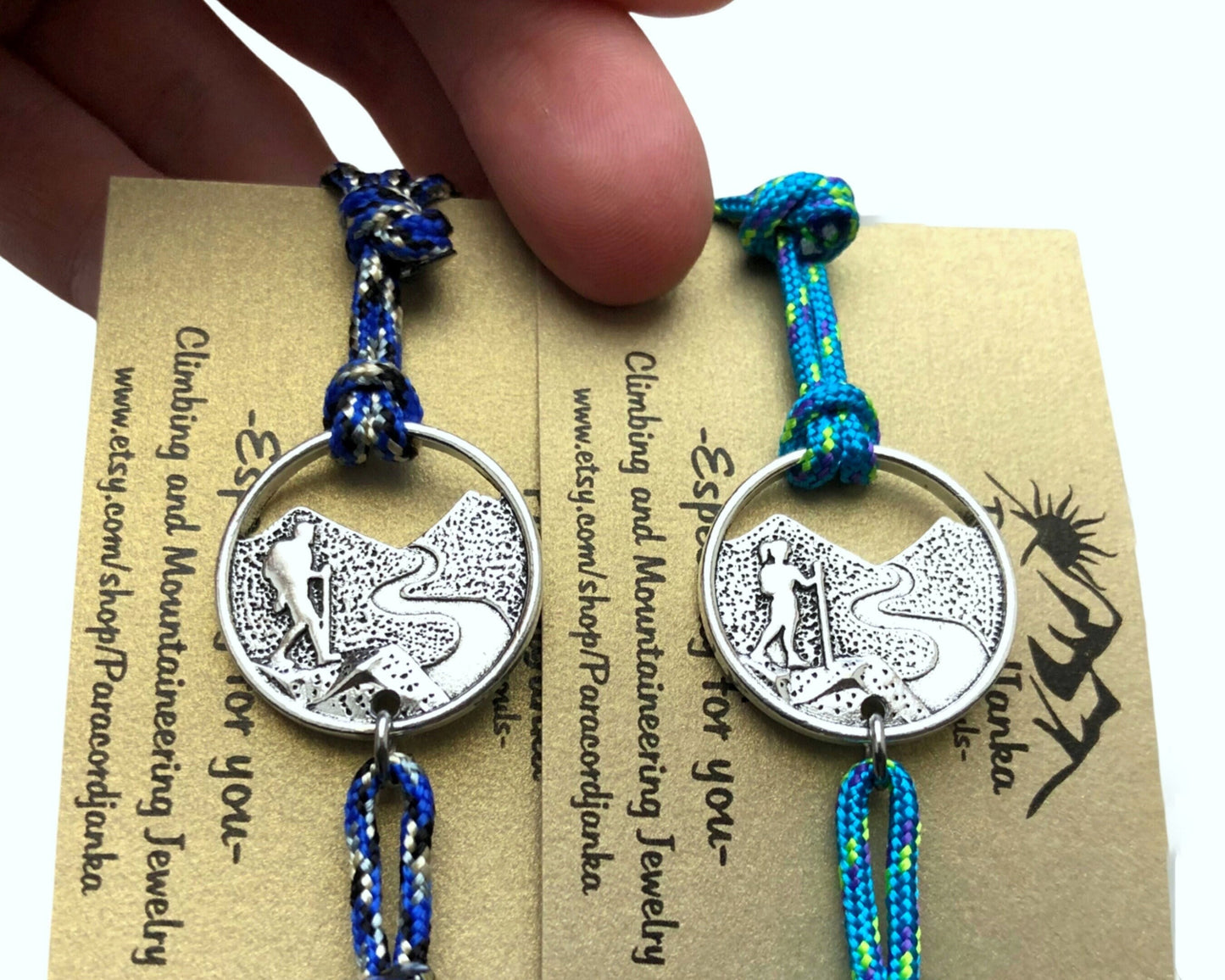 Hiking Mountain Bracelet Gift