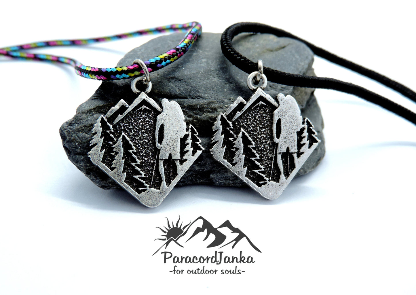 Hiking Mountain Necklace