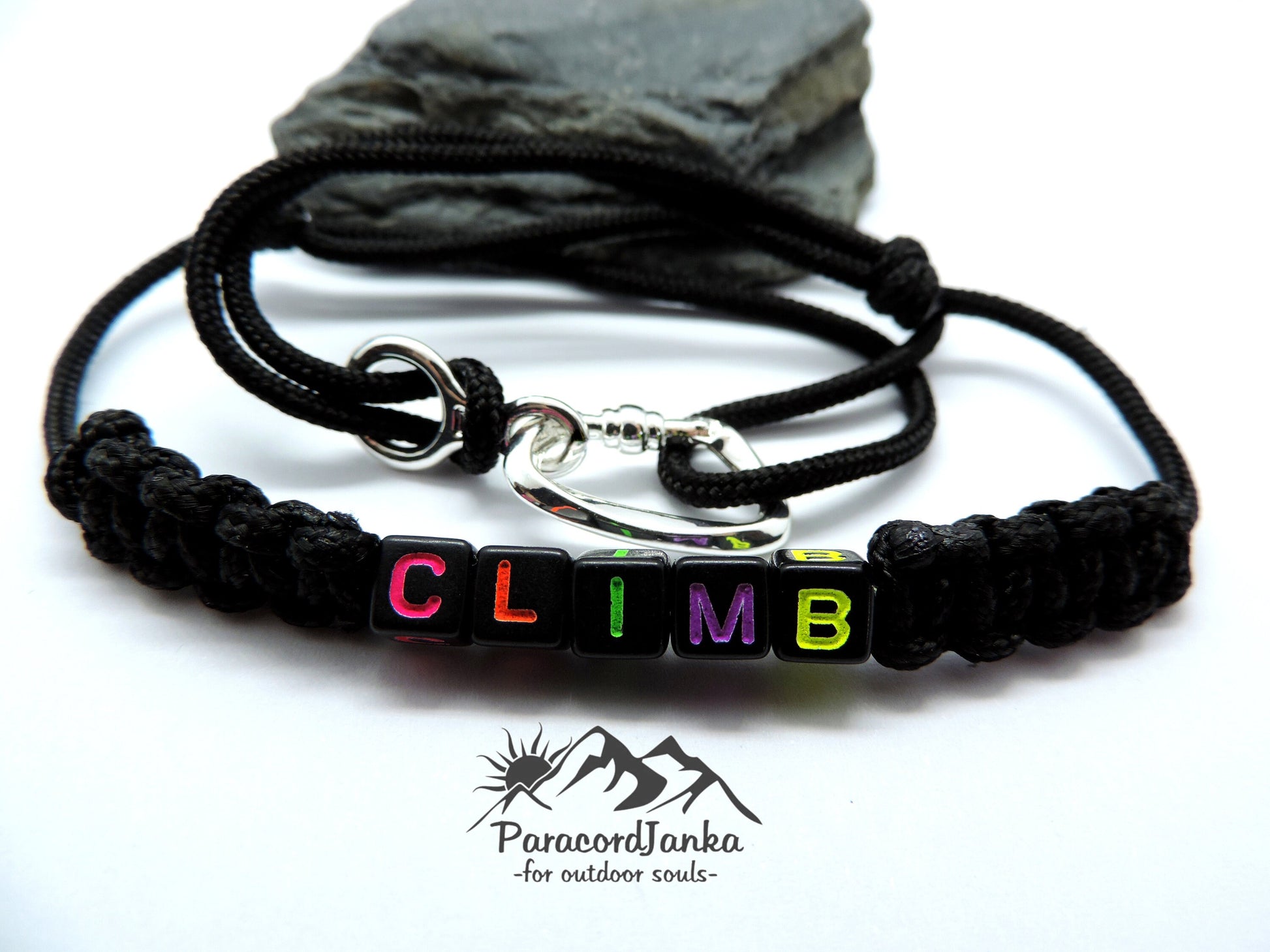 Climbing Bracelet, Gift for Climber, Climbing Jewelry