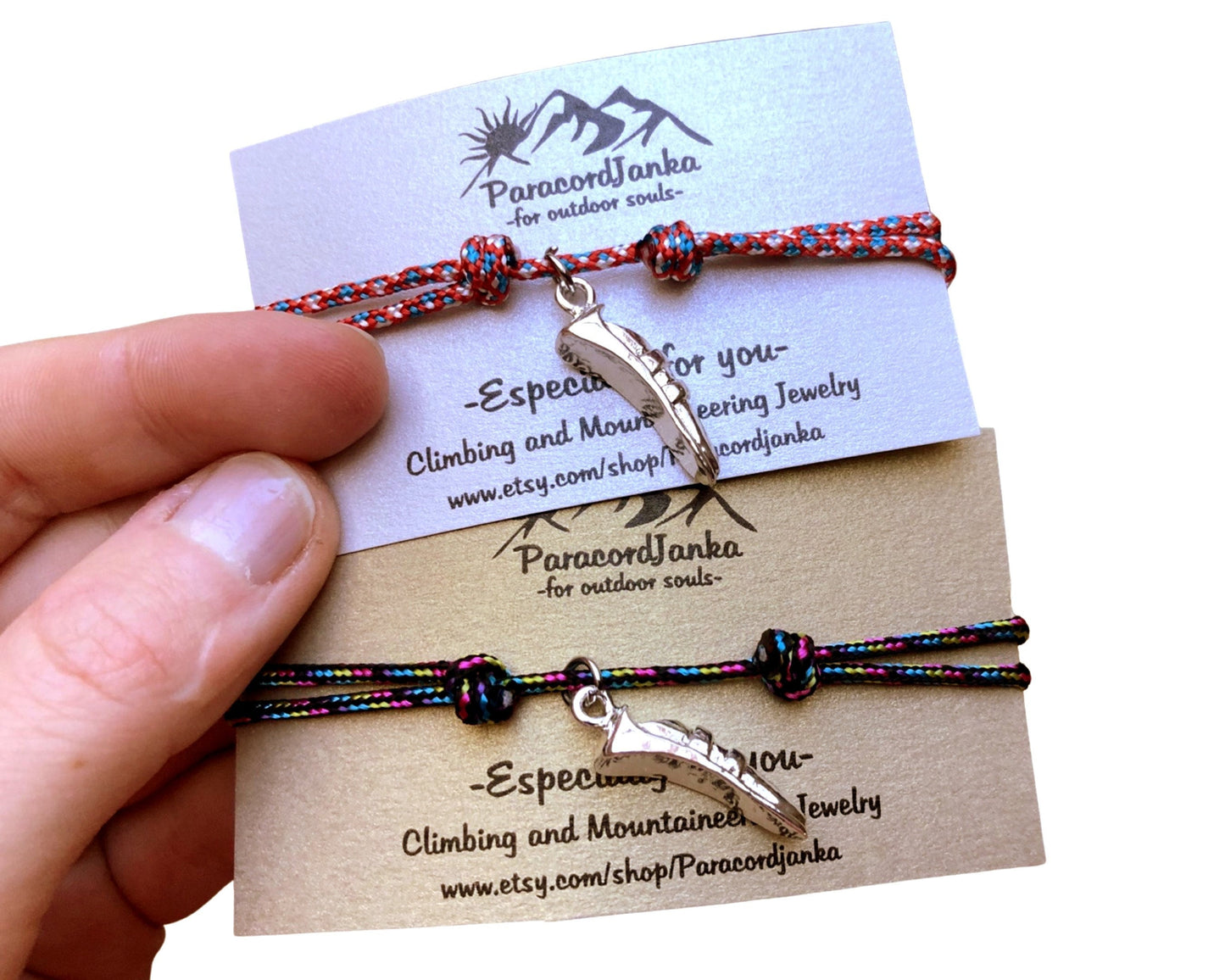 Climbing Shoe Bracelet, Gift for Climber, Climbing Jewelry