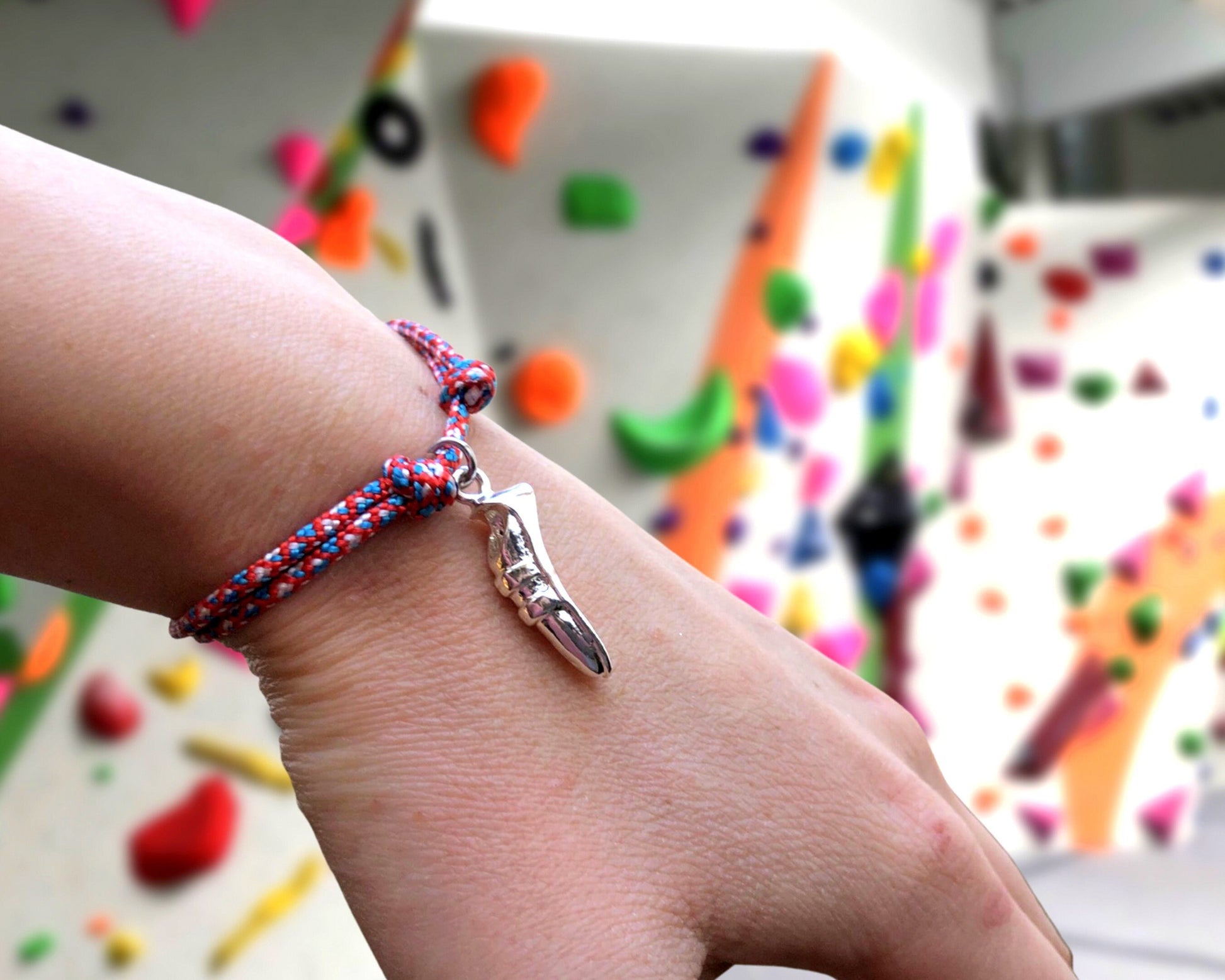 Climbing Shoe Bracelet, Gift for Climber, Climbing Jewelry