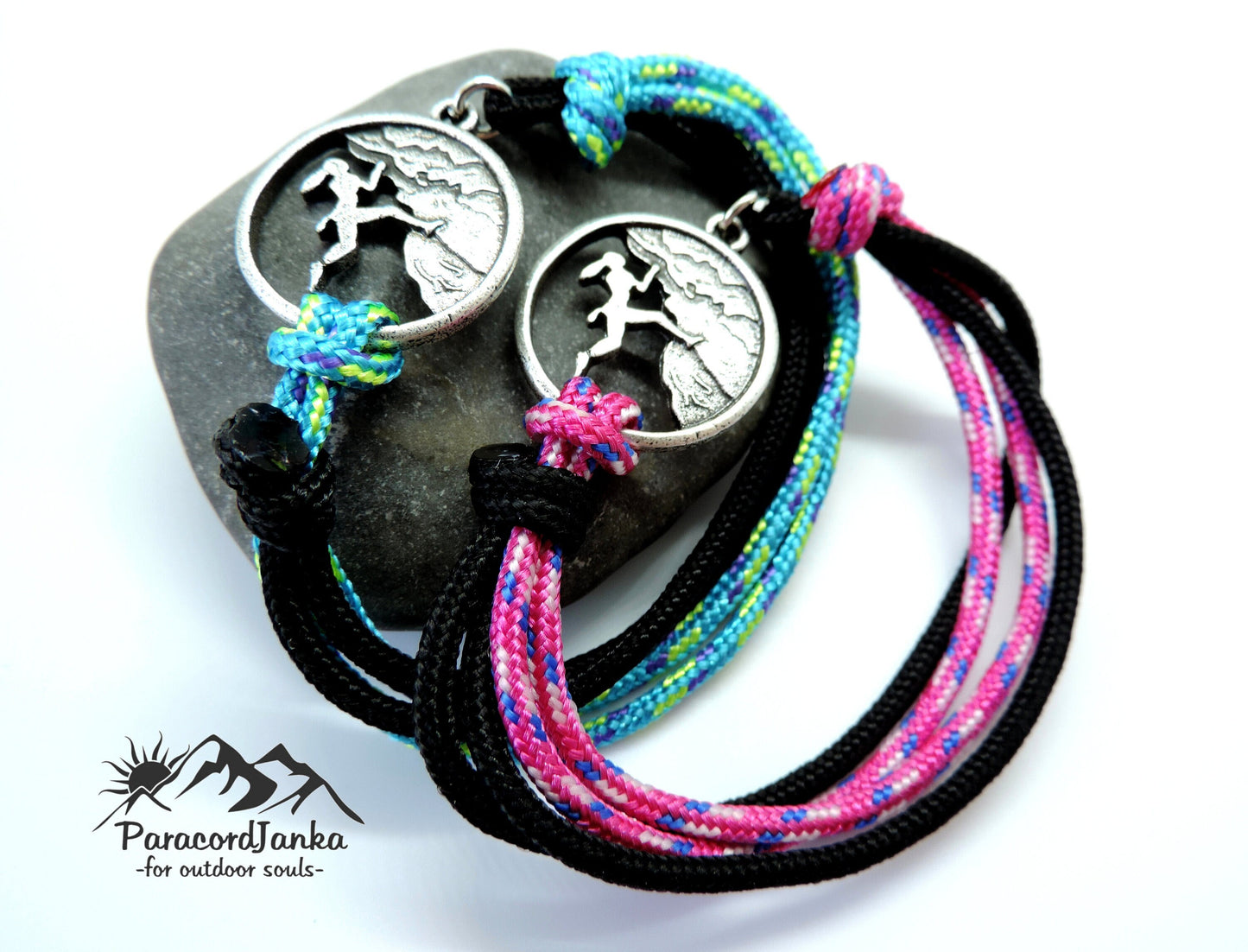 Climbing Girl Bracelet, Gift for Climbing Lover, Climbing Jewelry