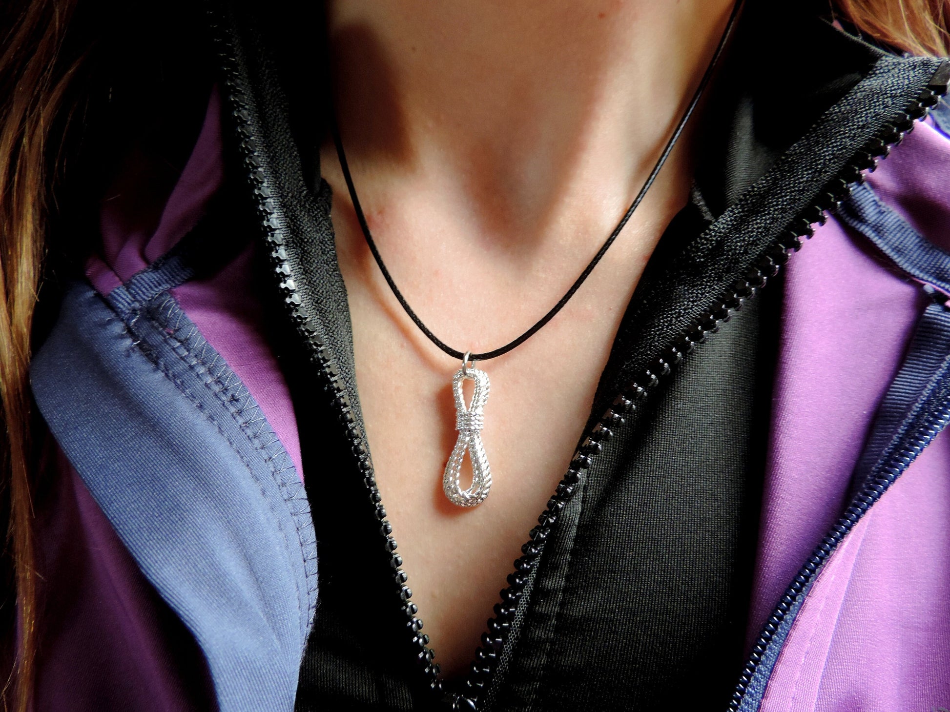 Climbing Rope Necklace