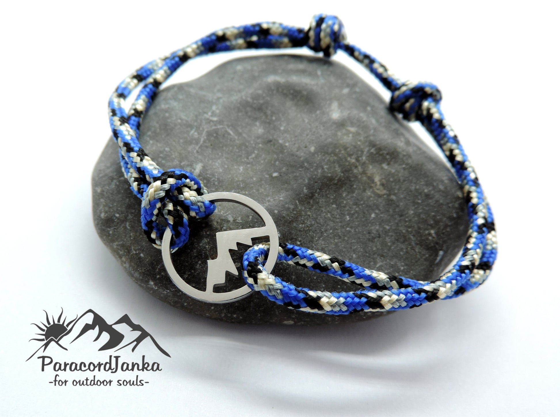 Couple Mountain Bracelets, Climbing Jewelry, Gift for Mountain Lover