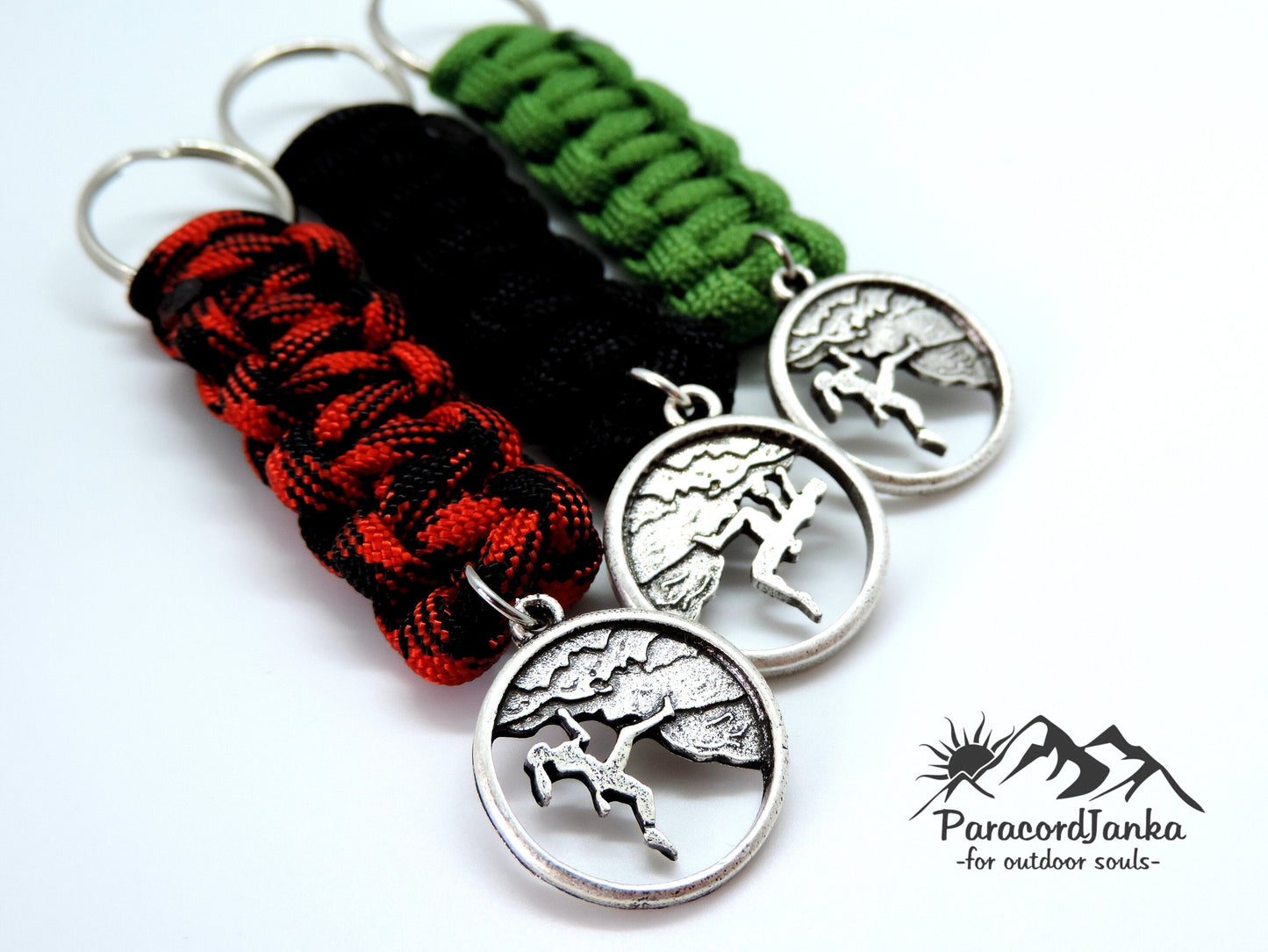 Climbing Keychain, Gift for Climbing Lovers, Climbing Jewelry