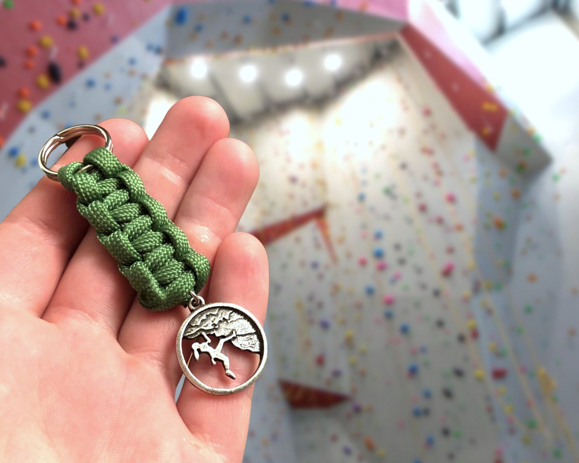 Climbing Keychain, Gift for Climbing Lovers, Climbing Jewelry