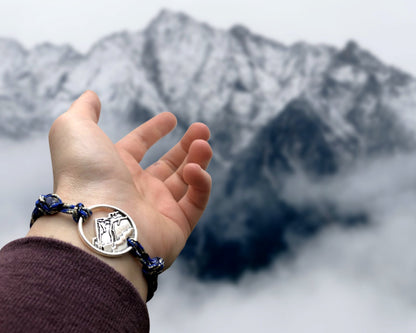 Mountain Hiking Climbing Bracelet Gift