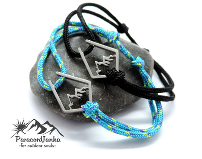 Mountain Hiking Climbing Bracelet Gift