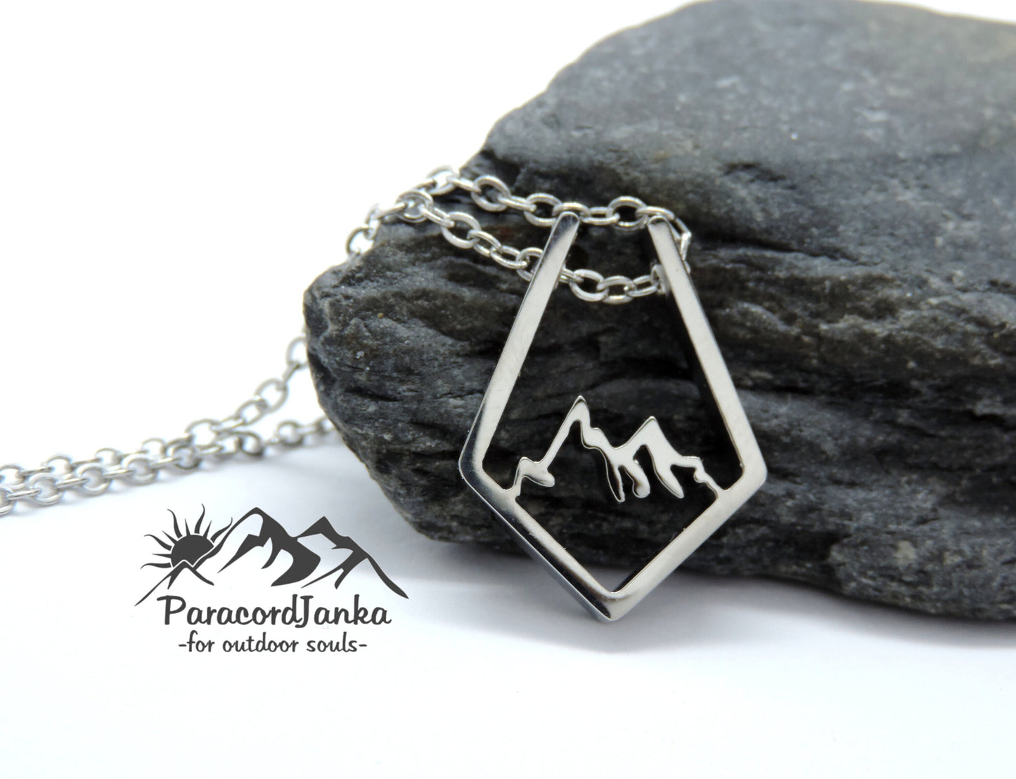 Mountain Necklace, Gift for Mountain Lovers, Mountain Jewelry