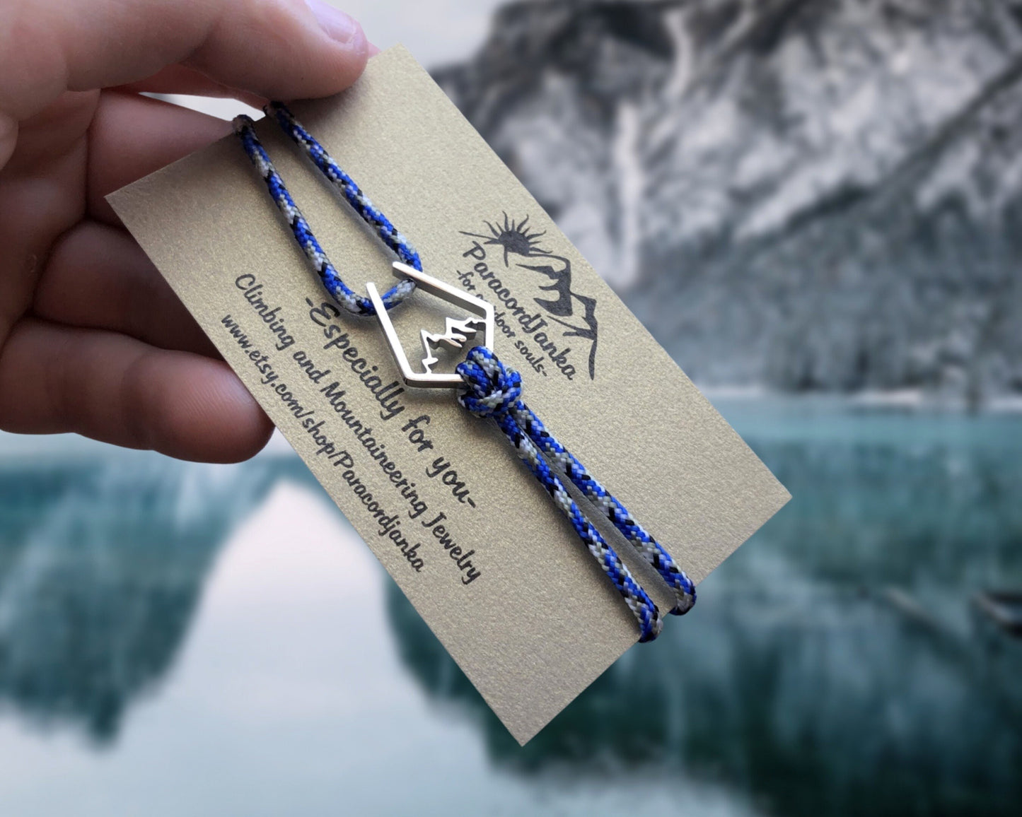 Mountain Hiking Climbing Bracelet Gift