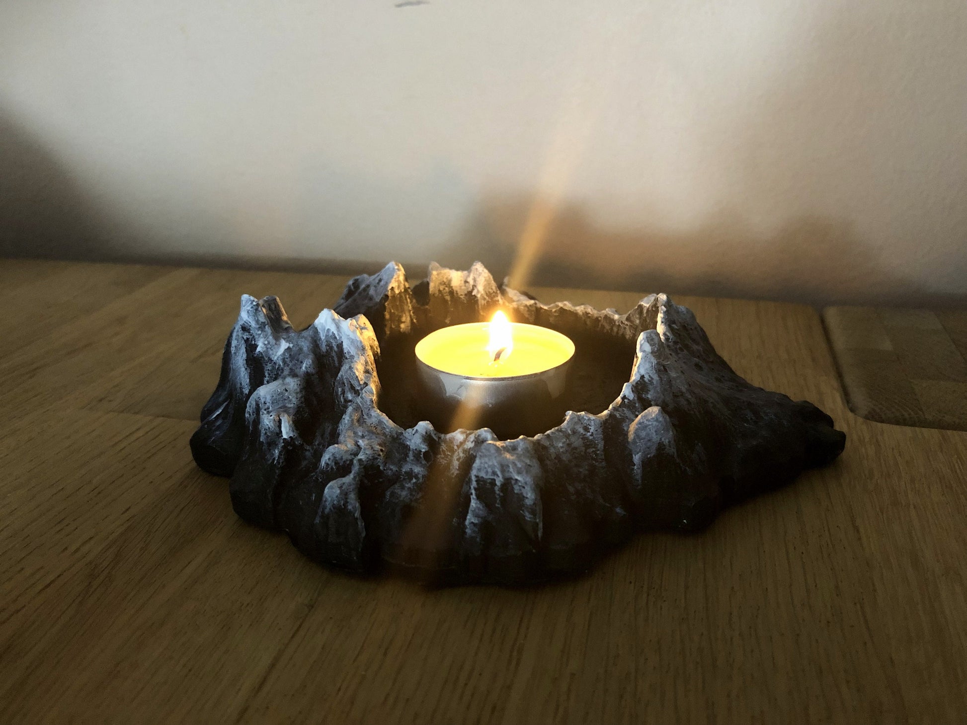 Mountain Range Candle Decor Holder Hiking Gift