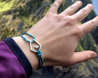 Mountain Hiking Climbing Bracelet Gift