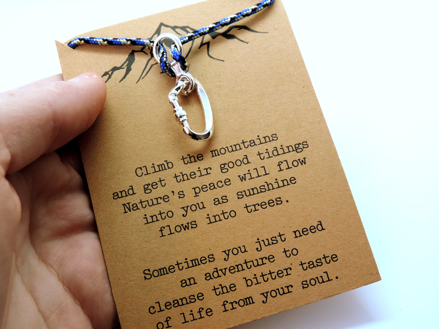 Climbing Necklace Gift