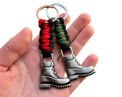 Hiking Shoe Keychain Gift