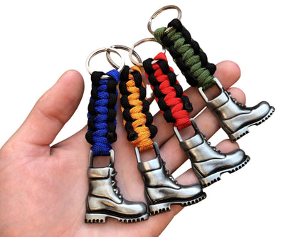 Hiking Shoe Keychain Gift