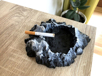 Mountain Ashtray Gift Hiking Climbing Mountain Decor