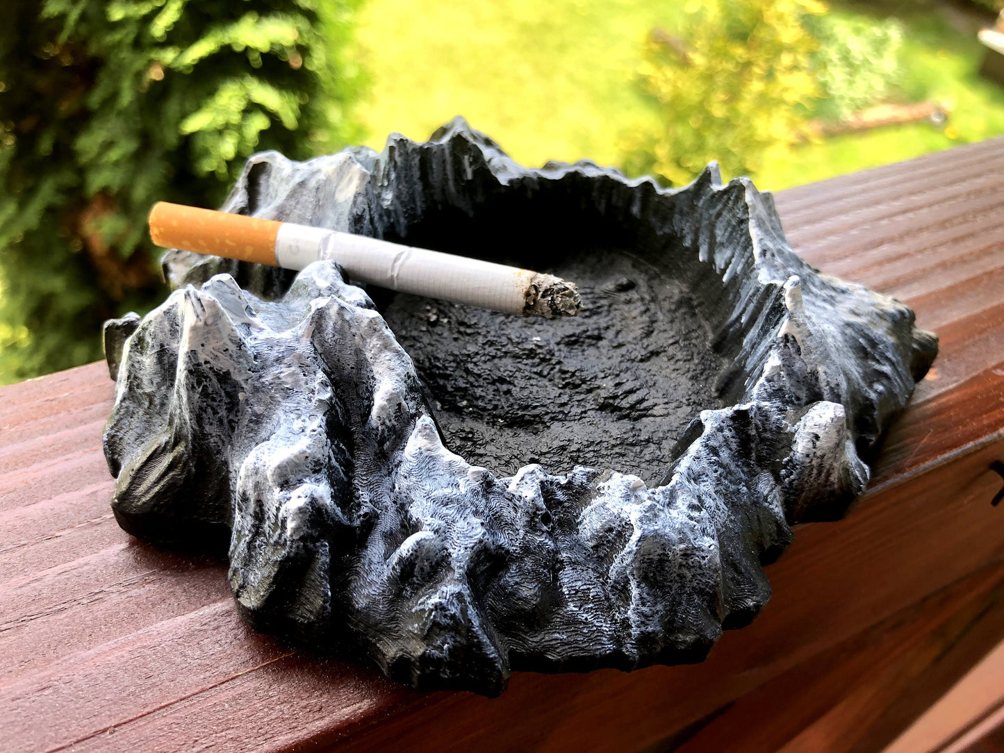 Mountain Ashtray Gift Hiking Climbing Mountain Decor