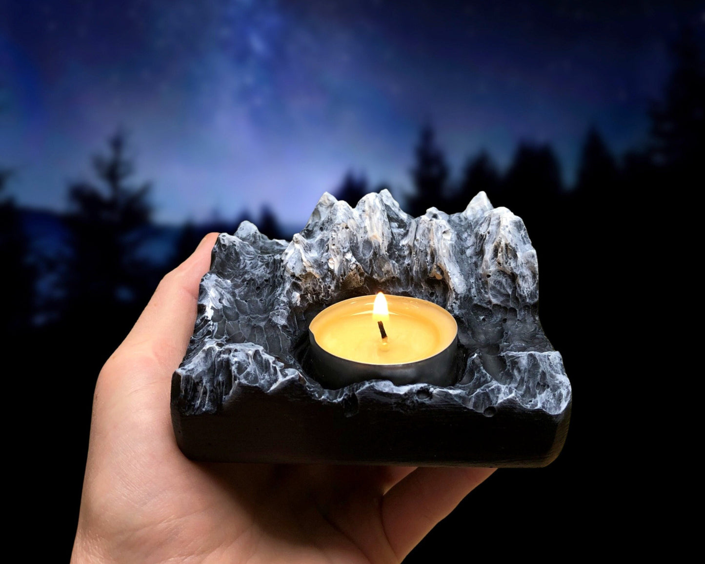 Mountain Candle Holder Gift