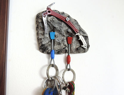 Ice Axe Keyholder for Climbers - 2 keys version